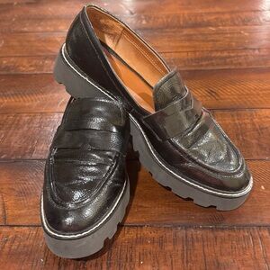 FRANCO SARTO - Lug Sole Crinkle Loafer - Women’s Size 11